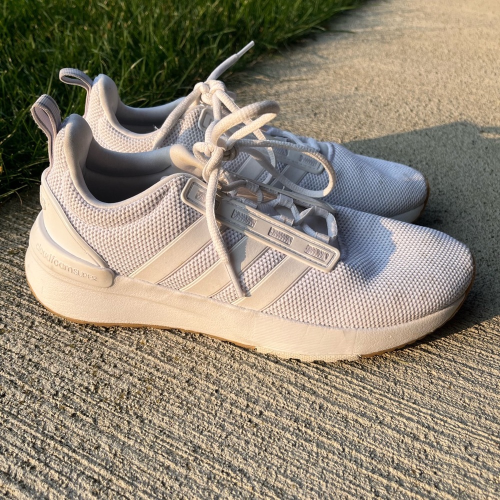 White Adidas Sneakers